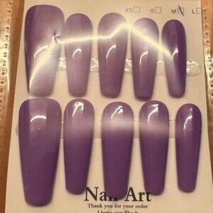 Violet Vibe Nail‎ Set